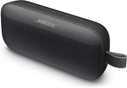 Bose SoundLink Flex Bluetooth Speaker – kabelloser, wasserdichter, tragbarer Outdoor-Lautsprecher – Schwarz 