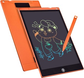 Bunte LCD Schreibtafel 12 Zoll，LCD Writing Tablet Elektronischer Tablette Grafiktablet Digitaler Drawing Pad，Kinderspielzeug FÜR 3-12 Jahre